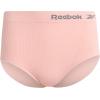 imageReebok Womens Briefs  4 Pack Breathable Ribbed Knit High Waisted Brief Panties  Seamless Underwear for Women MXLWineBlackened PearlLotusBlack