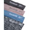 imageReebok Womens Briefs Underwear  4 Pack Seamless Stretch Performance High Cut or Boyshorts Panties for Women Sizes SXLBlack SpacedyeBlueToadstoolBlackened Pearl