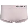 imageReebok Womens Briefs Underwear  4 Pack Seamless Stretch Performance High Cut or Boyshorts Panties for Women Sizes SXLDark Denim JacquardOrchid HushEvening BlueWhite Stripe Melange