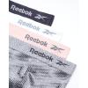 imageReebok Womens Briefs Underwear  4 Pack Seamless Stretch Performance High Cut or Boyshorts Panties for Women Sizes SXLSharkskin JacquardWhite StripeLotusBlackened Pearl