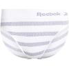 imageReebok Womens Briefs Underwear  8 Pack Seamless Stretch Performance High Cut or Boy Shorts Panties for Women Sizes SXLEvening BlueLotusBlackened PearlWhite Stripe