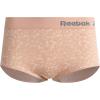 imageReebok Womens Briefs Underwear  8 Pack Seamless Stretch Performance High Cut or Boy Shorts Panties for Women Sizes SXLRose DustSharkskinBlackNatural