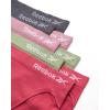 imageReebok Womens Briefs Underwear  8 Pack Seamless Stretch Performance High Cut or Boy Shorts Panties for Women Sizes SXLRose WineLily PadToadstoolBlackened Pearl