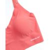 imageReebok Womens Everyday Bras  4 Pack Soft Stretch Performance Longline Bonded Cami Bralette  Seamless Bras for Women SLBright PeachSteel Grey4pk