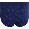 imageReebok Womens High Cut Underwear  4 Pack Breathable Soft Stretch MidRise Waist Brief Panties for Women Sizes SXLEvening BlueLotusBlackened PearlWhite Stripe