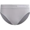 imageReebok Womens High Cut Underwear  4 Pack Breathable Soft Stretch MidRise Waist Brief Panties for Women Sizes SXLGraystoneSharskinSharskin Spacedye