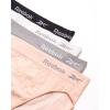 imageReebok Womens High Cut Underwear  4 Pack Breathable Soft Stretch MidRise Waist Brief Panties for Women Sizes SXLRose DustBlackSharkskinNatural