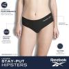 imageReebok Womens Hipster Briefs  8 Pack Stretch Performance Breathable Hipster Panties  Seamless Underwear for Women SXLLeopardRose DustSharkskinBlack