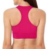 imageReebok Womens Plus Fitness Activewear Sports BraPursuit Pink