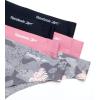 imageReebok Womens Thong Underwear  3 Pack or 6 Pack Performance Stretch Sexy Seamless Thong Panties for Women Sizes SXLGreyFox GloveBlack