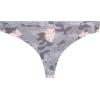 imageReebok Womens Thong Underwear  3 Pack or 6 Pack Performance Stretch Sexy Seamless Thong Panties for Women Sizes SXLGreyFox GloveBlack