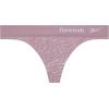 imageReebok Womens Thongs  3 Pack Performance Seamless Thongs for Women Sexy Panties  Breathable Underwear for Women SXLBlackened PearlLotusMauve Jacquard
