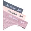 imageReebok Womens Thongs  3 Pack Performance Seamless Thongs for Women Sexy Panties  Breathable Underwear for Women SXLBlackened PearlLotusMauve Jacquard