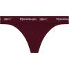imageReebok Womens Thongs  3 Pack Performance Seamless Thongs for Women Sexy Panties  Breathable Underwear for Women SXLMaroonPinkPrint