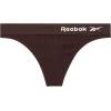 imageReebok Womens Thongs  6 Pack Performance Seamless Thongs for Women Sexy Panties  Breathable Underwear for Women SXLDark BrownPinkRust