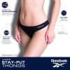 imageReebok Womens Thongs  6 Pack Performance Seamless Thongs for Women Sexy Panties  Breathable Underwear for Women SXLDark GreyPeachPrint