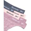 imageReebok Womens Thongs  6 Pack Performance Seamless Thongs for Women Sexy Panties  Breathable Underwear for Women SXLDark GreyPeachPrint