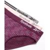 imageReebok Womens Underwear  3 Pack Microfiber Seamless Womens Bikini Panties  Breathable Underwear for Women SXLGrapewine SpacedyeLotusSharkskin