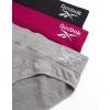 imageReebok Womens Underwear  3 Pack Microfiber Seamless Womens Bikini Panties  Breathable Underwear for Women SXLGreyRedBlack