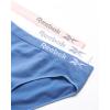 imageReebok Womens Underwear  3 Pack Microfiber Seamless Womens Bikini Panties  Breathable Underwear for Women SXLWhite StripeLotusCoronet Blue