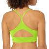 imageReebok Womens WOR Tri Back Medium Impact Training Sports BraAcid Yellow