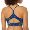 imageReebok Womens WOR Tri Back Medium Impact Training Sports BraBright CobaltPrint