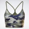 imageReebok Womens WOR Tri Back Medium Impact Training Sports BraHunter Green
