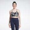 imageReebok Womens WOR Tri Back Medium Impact Training Sports BraHunter Green