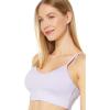 imageReebok Womens WOR Tri Back Medium Impact Training Sports BraPurple Oasis