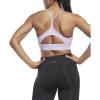 imageReebok Womens WOR Tri Back Medium Impact Training Sports BraQuartz Glow