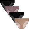 imageReebok Womens Bikini Underwear  4 Pack Lightweight Micro Mesh Bikini Underwear for Women Sizes SXLBlackPlumDusty Rose 4pk