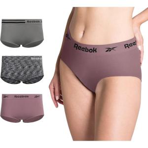 imageReebok Womens Briefs  3 Pack Performance High Waisted Seamless Underwear for Women Sizes SXL Extended Plus Size 1X3XPurple