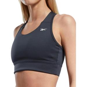 imageReebok Womens Plus Fitness Activewear Sports BraNight Black