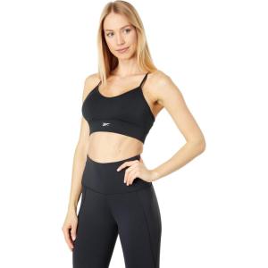 imageReebok Womens WOR Tri Back Medium Impact Training Sports BraNight Black