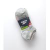 imageReebok Womens Athletic Socks  Performance Cushioned Low Cut Socks 6 PackBlackGreyPink Logo
