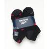 imageReebok Womens Athletic Socks  Performance Cushioned Low Cut Socks 6 PackPure Black