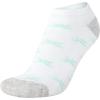 imageReebok Womens Athletic Socks  Performance Cushioned Low Cut Socks 6 PackWhite  Pink  Green