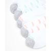 imageReebok Womens Athletic Socks  Performance Cushioned Low Cut Socks 6 PackWhite  Pink  Green