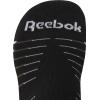 imageReebok Mens Low Cut Socks  12 Pack Performance Cushion Comfort No Show Socks  Breathable Athletic Socks for Men 6125Black Grey White