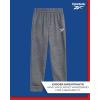 imageReebok Baby Boys Pants Set  2 Piece Pullover Hoodie and Joggers Jog Set  Cozy Fleece Play Wear Pant Sets for Toddler SizesDark Grey Heather