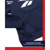 imageReebok Baby Boys Pants Set  2 Piece Pullover Hoodie and Joggers Jog Set  Cozy Fleece Play Wear Pant Sets for Toddler SizesVector Navy
