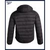 imageReebok Mens Jacket  Lightweight Hooded Quilted Puffer Coat  Warm Insulated Winter Jacket for Men S4XCharcoal