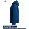 imageReebok Mens Jacket  Water Resistant Zip Up Sherpa Fleece Lined Softshell Mens Lightweight Jacket  Winter Jackets for MenBatik Blue