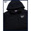 imageReebok Mens Jackets  Lighweight Polar Fleece Jacket Zip Up Winter Jackets for Men with Pockets Outerwear CoatsBlack Ink