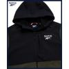 imageReebok Mens Jackets  Lighweight Polar Fleece Jacket Zip Up Winter Jackets for Men with Pockets Outerwear CoatsOlive