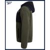imageReebok Mens Jackets  Lighweight Polar Fleece Jacket Zip Up Winter Jackets for Men with Pockets Outerwear CoatsOlive