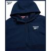 imageReebok Mens Jackets  Lighweight Polar Fleece Jacket Zip Up Winter Jackets for Men with Pockets Outerwear CoatsVector Navy Blue