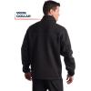 imageReebok Mens Sweater Jacket  Fleece Lined Weather Resistant Insulated Outerwear  Cozy Sweater Jackets for Men SizesMXXLBlack HeatherBlack