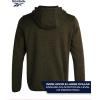 imageReebok Mens Sweater Jacket  Fleece Lined Weather Resistant Insulated Outerwear  Cozy Sweater Jackets for Men SizesMXXLCargo Green