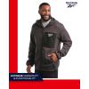 imageReebok Mens Sweater Jacket  Fleece Lined Weather Resistant Insulated Outerwear  Cozy Sweater Jackets for Men SizesMXXLCharcoal Heather